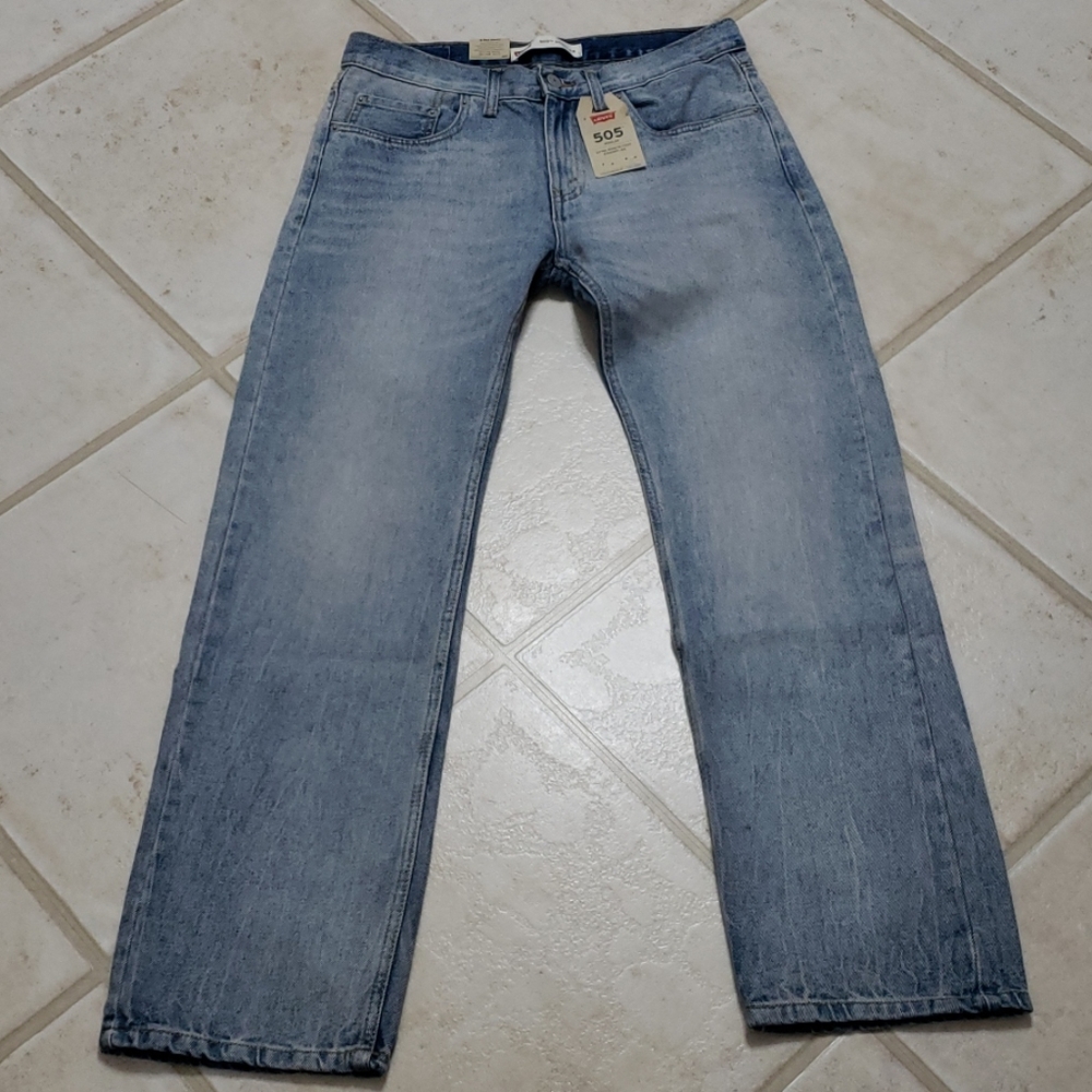 Women's Levi's 505 Blue Jeans